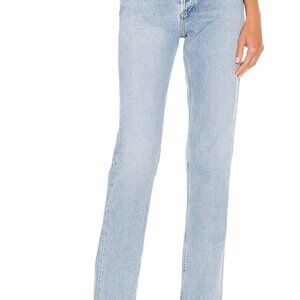 Lana Straight AGOLDE Jeans Size 25 (cut 1.5 inch off bottom)